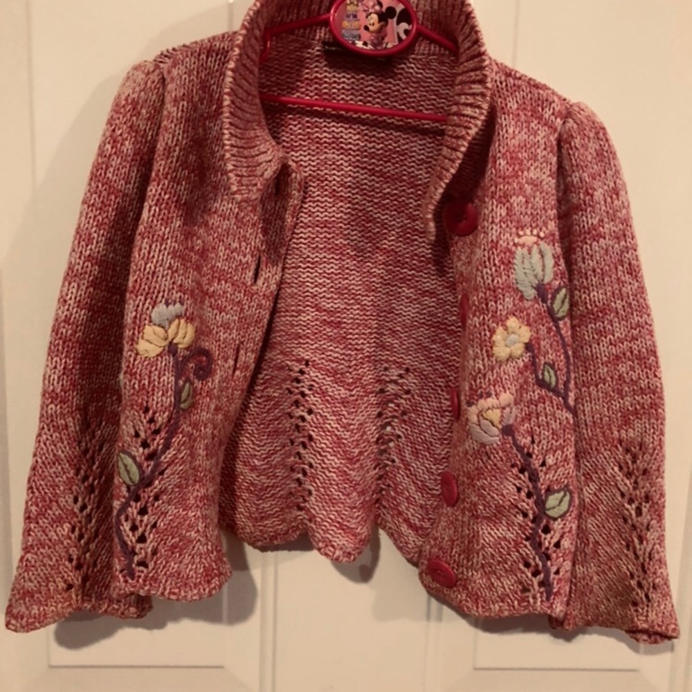 Pink sweater